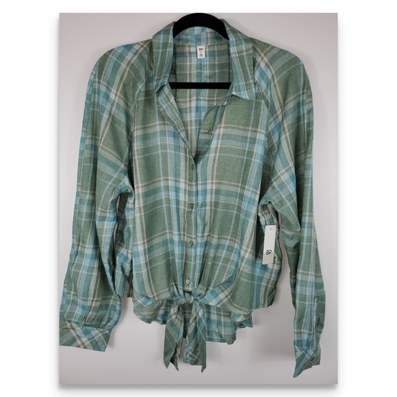 bp Tops - BP Plaid Shirt